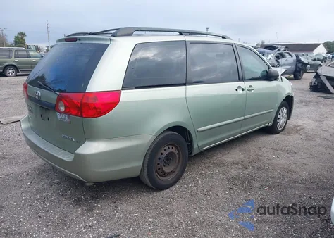 2006 Toyota Sienna Ce из США, поврежденный, VIN 5TDZA23C86S487556
